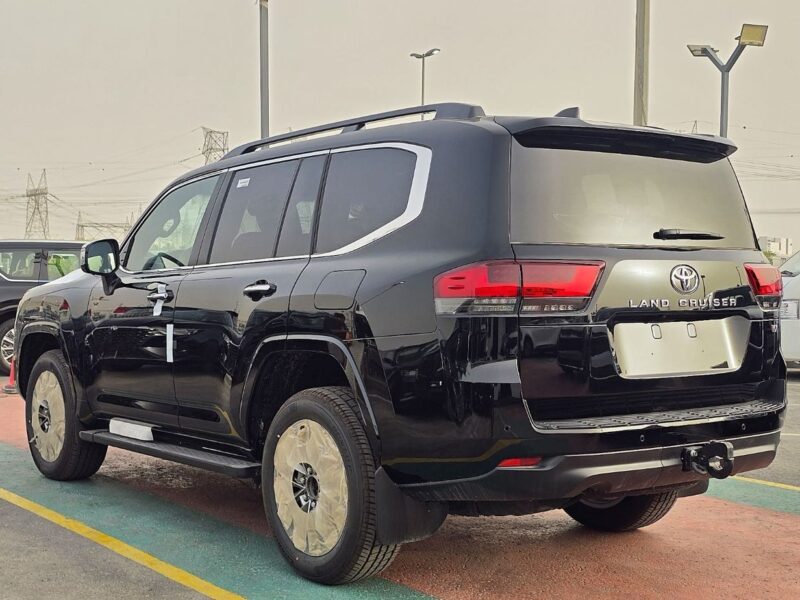 2026 Toyota Land Cruiser VX 3.5 Litres Twin-Turbo V6 Petrol Engine Black SUV Automatic