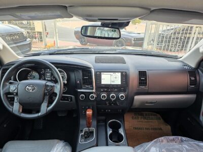 2020 Toyota Sequoia SR5 5.7 Litres 8 Cylinders Petrol Engine Black Grey SUV American Specs