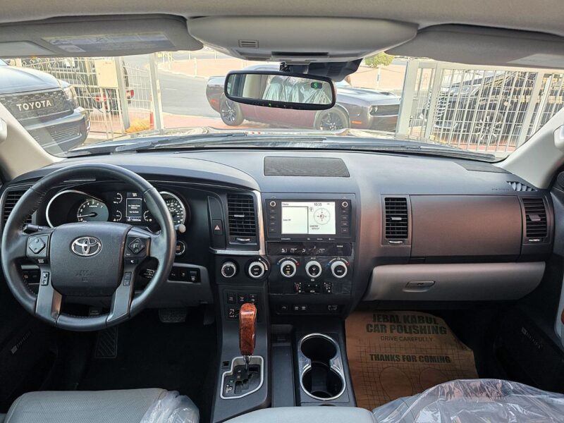 2020 Toyota Sequoia SR5 5.7 Litres 8 Cylinders Petrol Engine Black Grey SUV American Specs