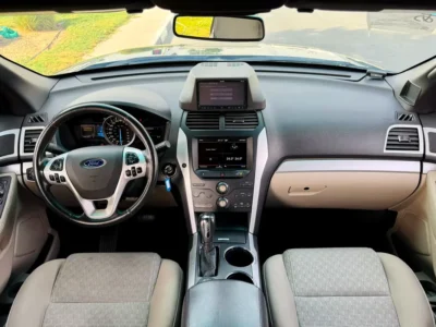2012 Ford Explorer XLT 3.5 Litres V6 Petrol Engine Black Beige SUV Japanese Specs Automatic