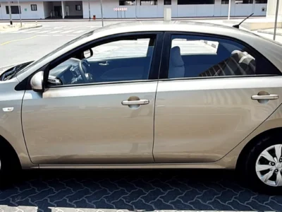 2020 Kia Pegas LX 4 Cylinders Petrol Engine Gold Beige Sedan GCC Specs Automatic