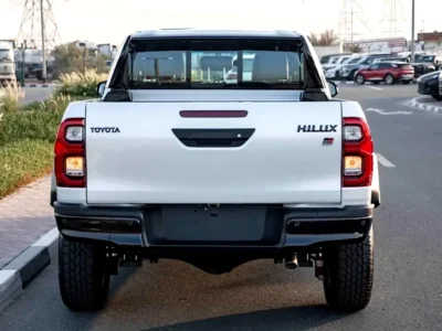2026 Toyota Hilux GR Sport 4.0 Litres 6 Cylinders Petrol Engine White Black Pickup Truck GCC Spec