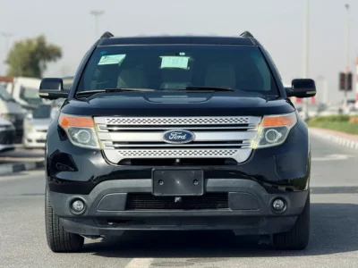 2012 Ford Explorer XLT 3.5 Litres V6 Petrol Engine Black Beige SUV Japanese Specs Automatic