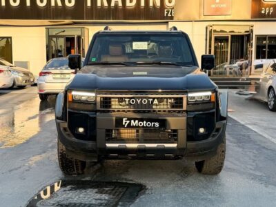 2025 Toyota Prado VXR 2.4 Litres 4 Cylinders Petrol Engine Black Brown SUV GCC Specs
