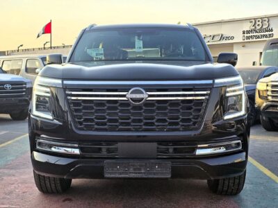 2026 Nissan Patrol LE Titanium 3.5 Litres Twin Turbo 6 Cylinders Petrol Engine Black Red SUV