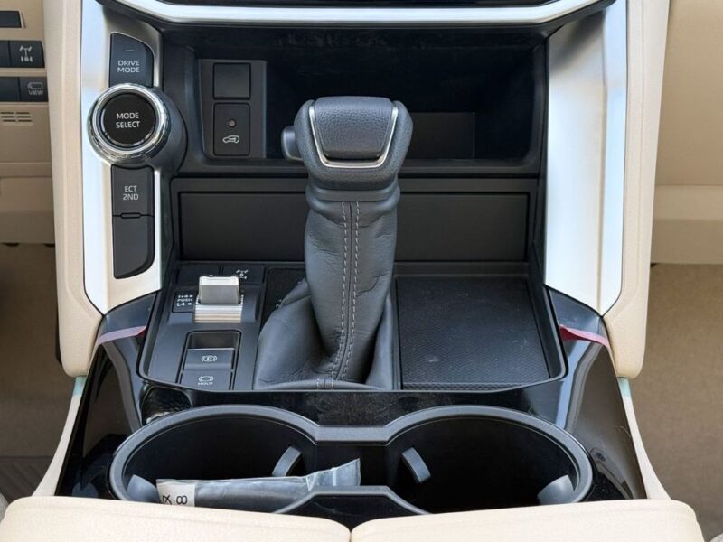 2026 Toyota Land Cruiser GXR 4.0 Litres 6 Cylinders Petrol Engine White Beige SUV GCC Specs