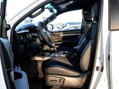 2026 Toyota Hilux GR Sport 4.0 Litres 6 Cylinders Petrol Engine White Black Pickup Truck GCC Spec