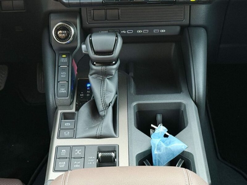 2025 Toyota Prado VXR 2.4 Litres 4 Cylinders Petrol Engine Black Brown SUV GCC Specs