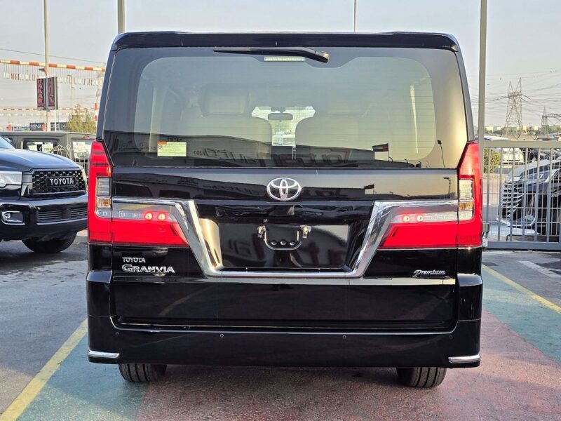 2025 Toyota Granvia Premium 2.8 Litres 4 Cylinders Diesel Engine A/T Black Grey Van RWD