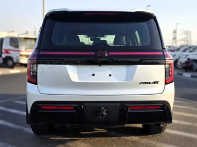 2026 Nissan Patrol PRO 4X 3.5 Litres 6 Cylinders Petrol Engine White Black SUV GCC Specs