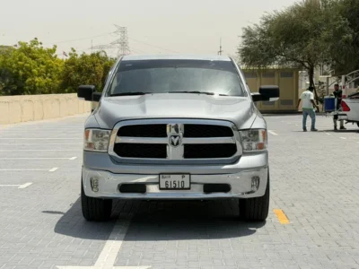 2021 Dodge RAM 1500 HEMI 5.7 Litres 8 Cylinders Petrol Engine Silver Orange Pickup Truck US Specs