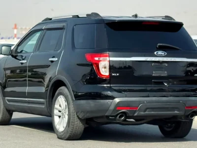 2012 Ford Explorer XLT 3.5 Litres V6 Petrol Engine Black Beige SUV Japanese Specs Automatic