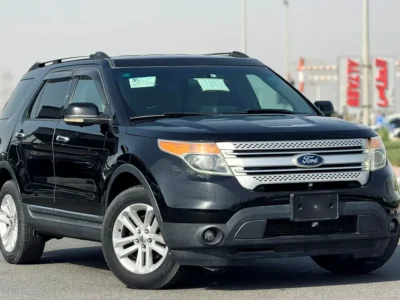 2012 Ford Explorer XLT 3.5 Litres V6 Petrol Engine Black Beige SUV Japanese Specs Automatic