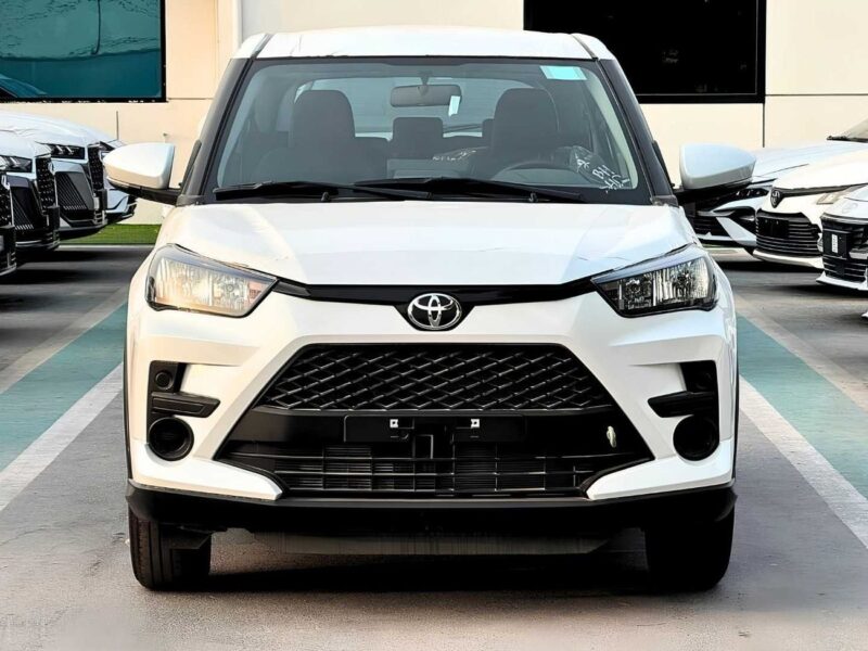 2026 Toyota Raize E 1.2 Litres PETROL V4 Engine STANDARD OPTION White Black SUV GCC Specs