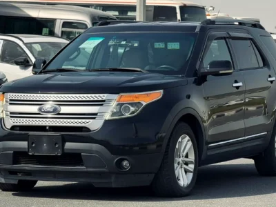 2012 Ford Explorer XLT 3.5L Ti-VCT V6 Petrol Engine Automatic Black Beige SUV Japanese Specs