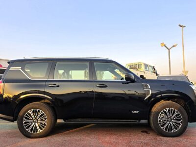2026 Nissan Patrol LE Titanium 3.5 Litres Twin Turbo 6 Cylinders Petrol Engine Black Red SUV