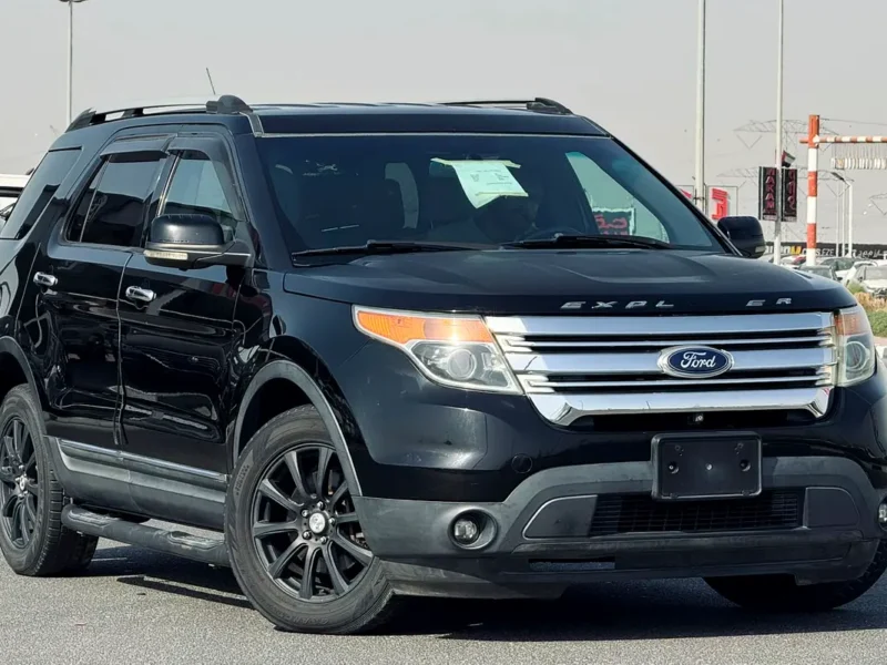 2012 Ford Explorer XLT 3.5 Litres Ti-VCT V6 Petrol Engine Black Beige SUV Japanese Specs
