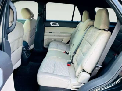 2012 Ford Explorer XLT 3.5 Litres 6 Cylinders Petrol Engine Black Beige SUV Japanese Spec Clean Car