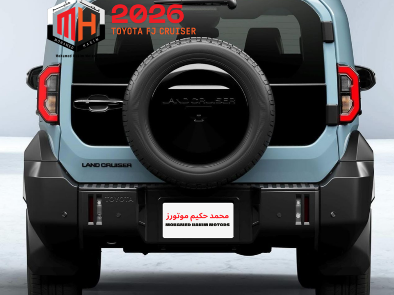 2026 Toyota Land Cruiser FJ 2.7 Litres 4-cylinder Petrol Engine Blue Black SUV GCC Specs