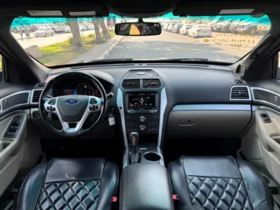 2012 Ford Explorer XLT 3.5 Litres Ti-VCT V6 Petrol Engine Black SUV Japanese Specs Automatic