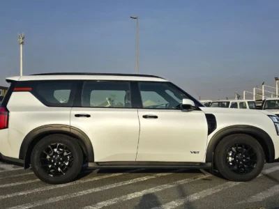 2026 Nissan Patrol PRO 4X 3.5 Litres 6 Cylinders Petrol Engine White Black SUV GCC Specs