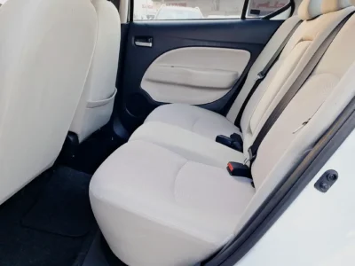 2019 Mitsubishi Attrage GLX 1.2 Litres 3-Cylinder Petrol Engine White Grey Sedan GCC Specs