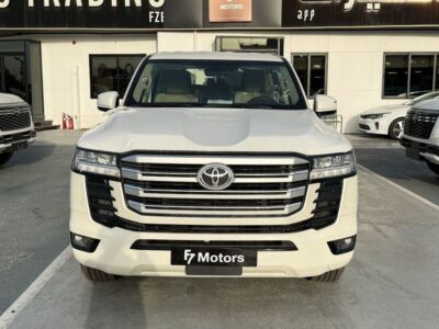 2026 Toyota Land Cruiser GXR 4.0 Litres 6 Cylinders Petrol Engine White Beige SUV GCC Specs