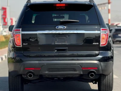 2012 Ford Explorer XLT 3.5 Litres Ti-VCT V6 Petrol Engine Black SUV Japanese Specs Automatic