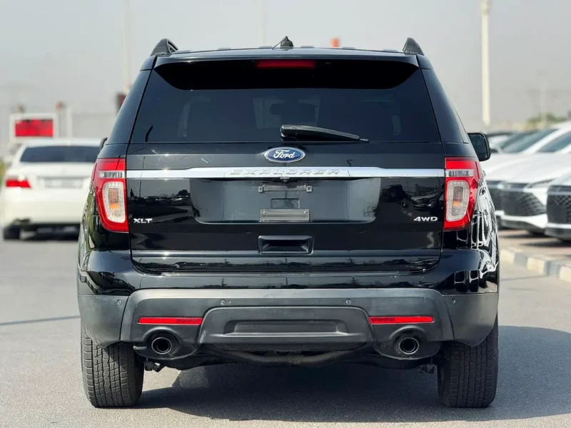 2012 Ford Explorer XLT 3.5 Litres V6 Petrol Engine Black Beige SUV Japanese Specs Automatic