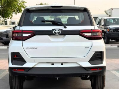 2026 Toyota Raize E 1.2 Litres PETROL V4 Engine STANDARD OPTION White Black SUV GCC Specs