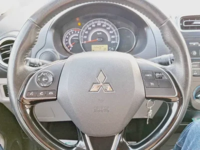 2019 Mitsubishi Attrage GLX 1.2 Litres 3-Cylinder Petrol Engine White Grey Sedan GCC Specs