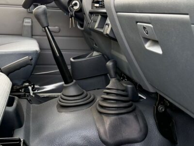 2025 Toyota Land Cruiser SC 4.2 Litres 6 Cylinders Diesel Engine White Grey Pickup Truck MT