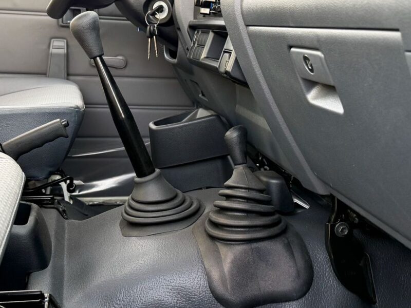 2025 Toyota Land Cruiser SC 4.2 Litres 6 Cylinders Diesel Engine White Grey Pickup Truck MT