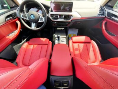2024 BMW X3 2.0L Turbocharged inline-4 Cylinders Petrol Engine Black Red SUV GCC Specs