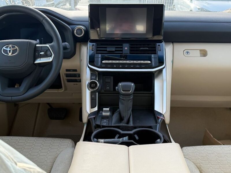 2026 Toyota Land Cruiser GXR 4.0 Litres 6 Cylinders Petrol Engine White Beige SUV GCC Specs