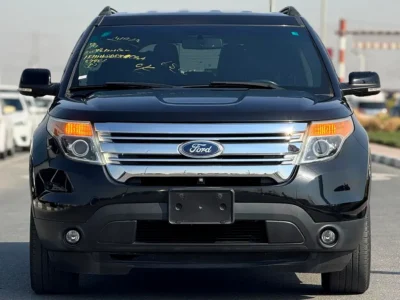 2012 Ford Explorer XLT 3.5 Litres Ti-VCT V6 Petrol Engine Black SUV Japanese Specs Automatic