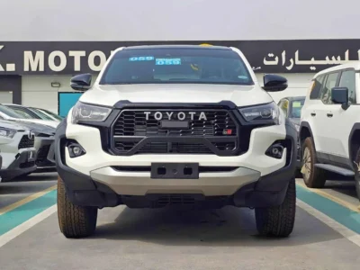 2026 Toyota Hilux GR SPORT 2.8L 4 Cylinders DIESEL Engine White Black Pickup Truck GCC Specs