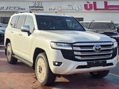 2026 Toyota Land Cruiser VX 3.5 Litres Twin-Turbo V6 Petrol Engine White Black SUV Automatic