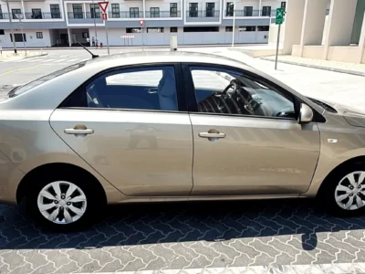 2020 Kia Pegas LX 4 Cylinders Petrol Engine Gold Beige Sedan GCC Specs Automatic