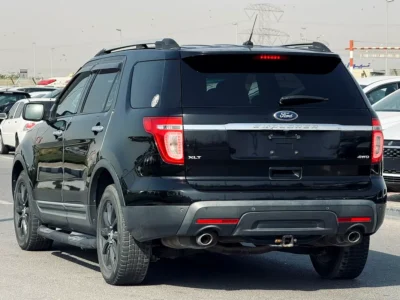 2012 Ford Explorer XLT 3.5 Litres Ti-VCT V6 Petrol Engine Black Beige SUV Japanese Specs