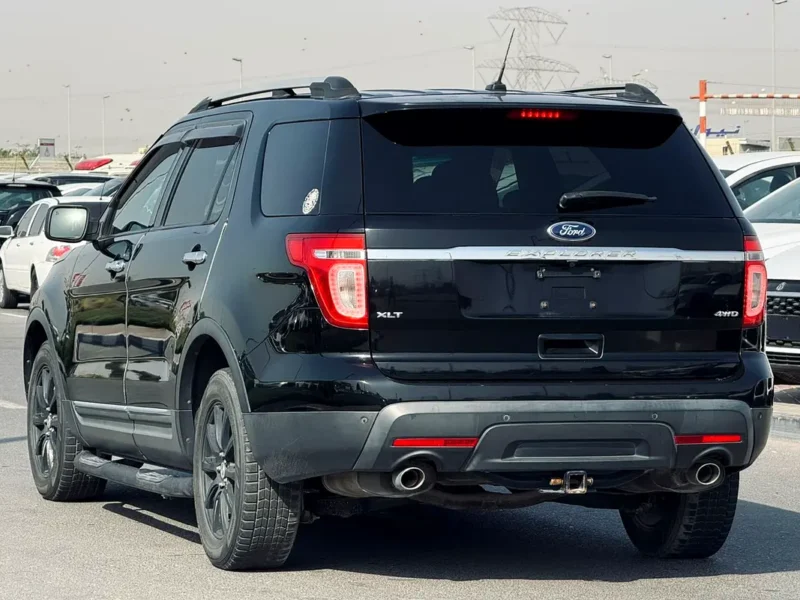 2012 Ford Explorer XLT 3.5 Litres Ti-VCT V6 Petrol Engine Black Beige SUV Japanese Specs