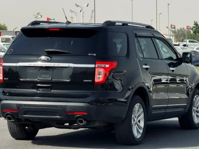 2012 Ford Explorer XLT 3.5L Ti-VCT V6 Petrol Engine Automatic Black Beige SUV Japanese Specs