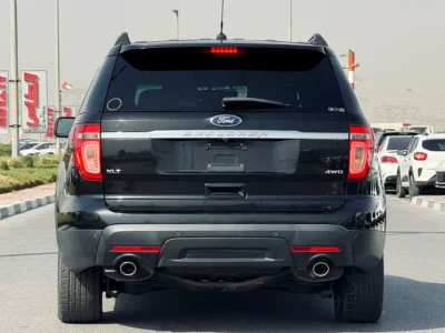 2012 Ford Explorer XLT 3.5L Ti-VCT V6 Petrol Engine Automatic Black Beige SUV Japanese Specs