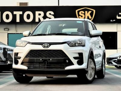 2026 Toyota Raize E 1.2 Litres PETROL V4 Engine STANDARD OPTION White Black SUV GCC Specs