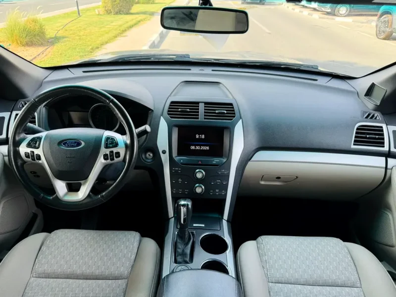 2012 Ford Explorer XLT 3.5 Litres Ti-VCT V6 Petrol Engine Black Beige SUV Japanese Specs
