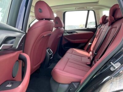 2023 BMW X3 2.0L Turbocharged inline-4 Cylinders Petrol Engine Black Red SUV GCC Specs