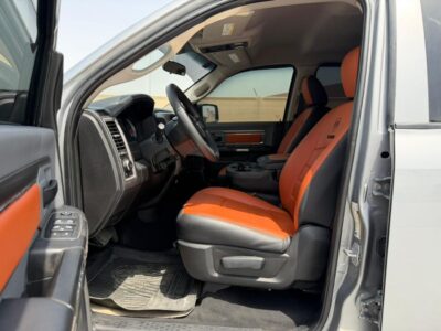 2021 Dodge RAM 1500 HEMI 5.7 Litres 8 Cylinders Petrol Engine Silver Orange Pickup Truck US Specs