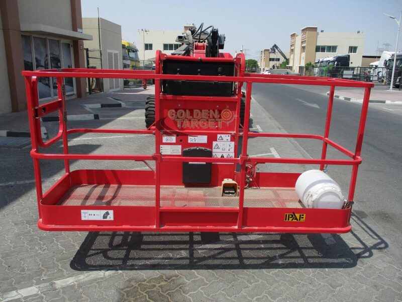 2024 Hered HA21JE Electric Articulating Boom Lift Red Electric