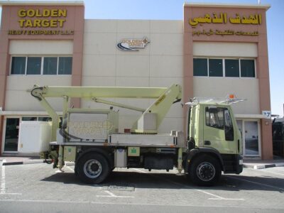 IVECO Euro Cargo 180E28 4x2 PALFINGER P180 Manlift 2012 6 Cylinder Yellow Manual