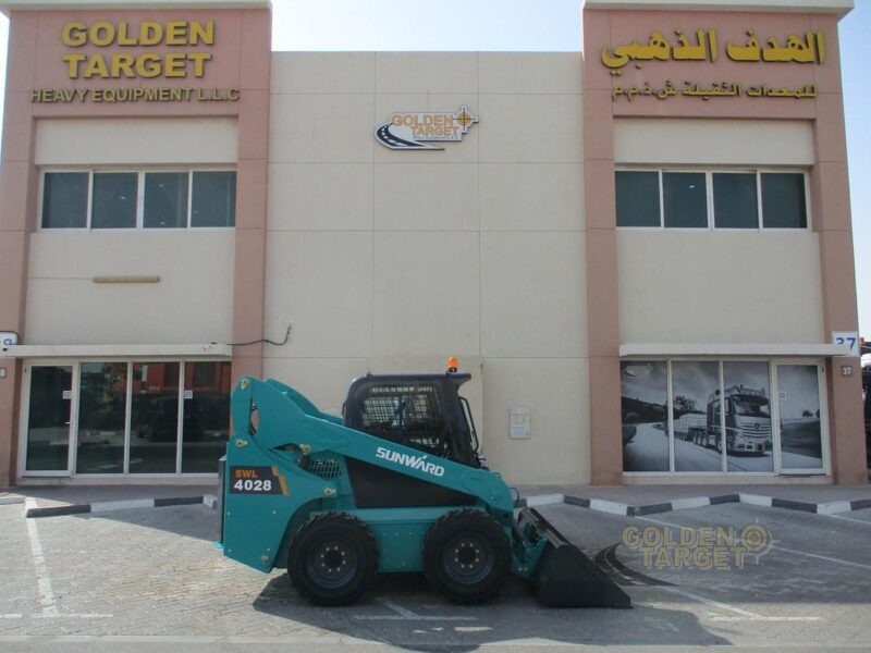 2026 SUNWARD SWL4028 Skid Steer Loader 4 Cylinders Engine Blue